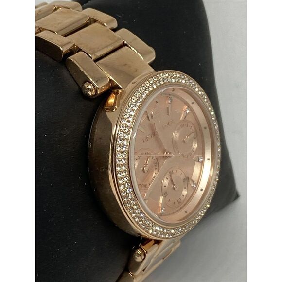 Michael Kors Parker MK6352 Womens Stainless Steel Analog Dial Quartz Watch XR442 - Picture 5 of 12